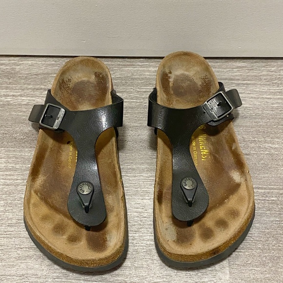 Birkenstock Shoes - Birkenstock Gizeh Size 36 Women’s Black sandals